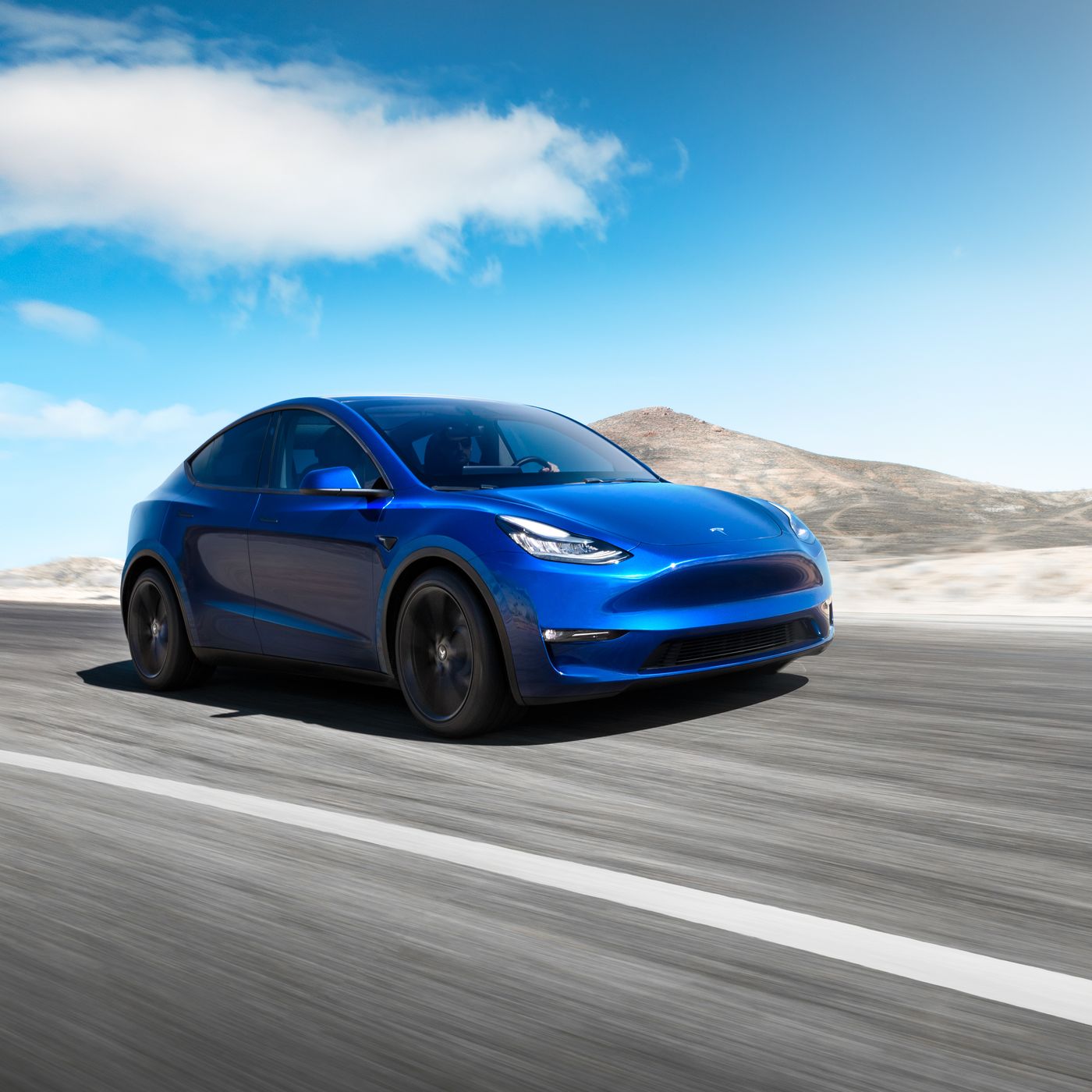 Elon Musk Unveils The Tesla Model Y